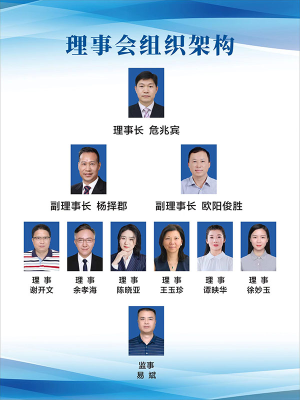 本调解中心设置理事会为决策机构，理事会9人组成。监事1人。秘书处由秘书长带领若干工作人员组成团队。具体团队成员如下